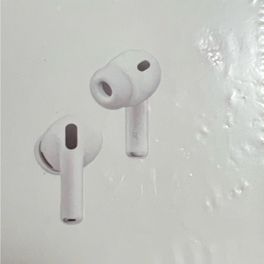 White Apple Wireless Earbuds for AirPods Pro 3 Model A3063, A3064, A3122